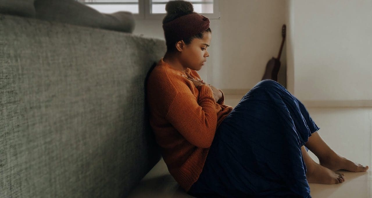 teen suffering from ptsd