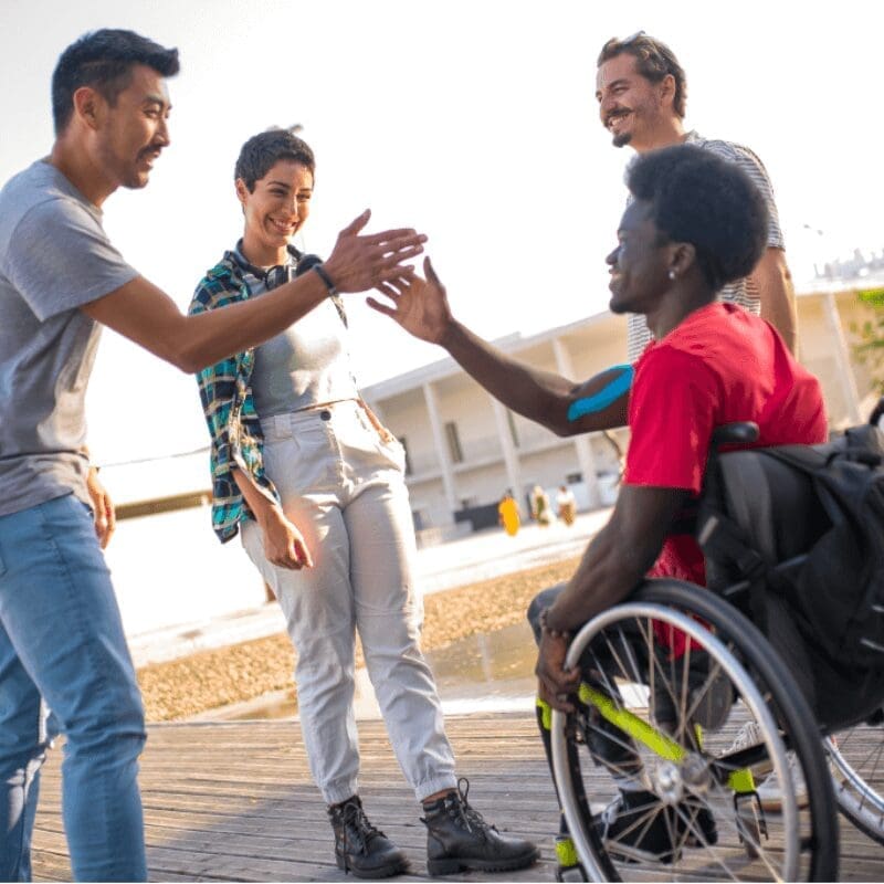 friends, socializing, social interaction, mental health