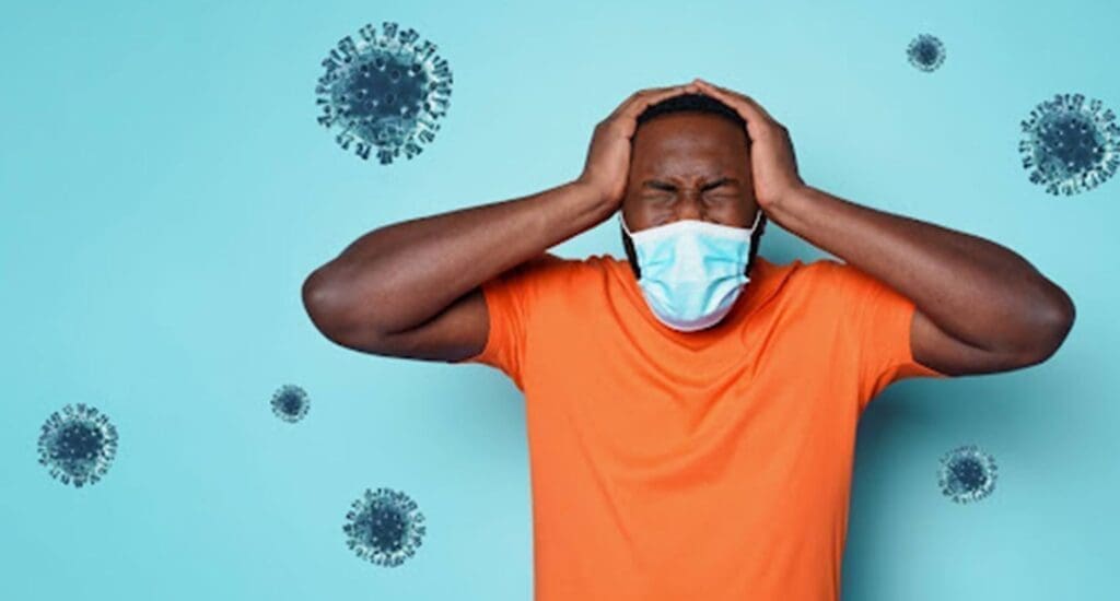 Face masks up anxiety for some but decrease it for others.