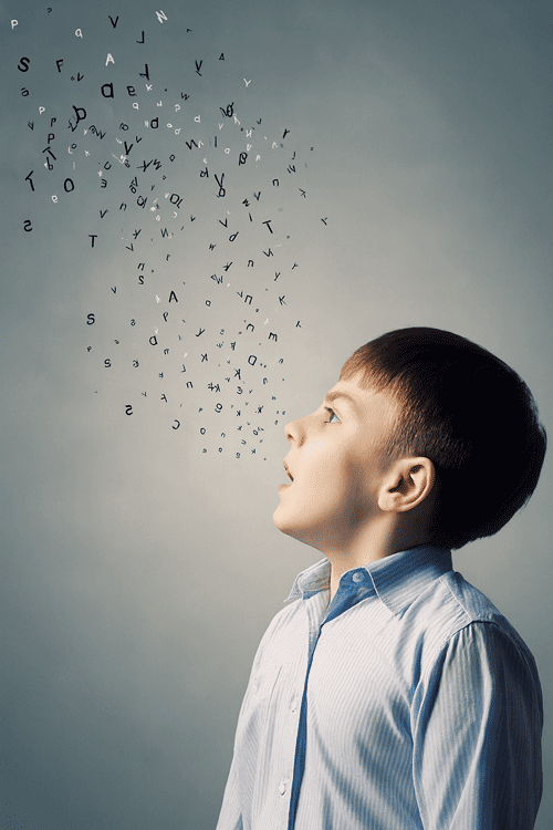 kid struggles to speak