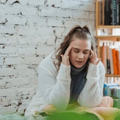adult woman with ADHD symptoms