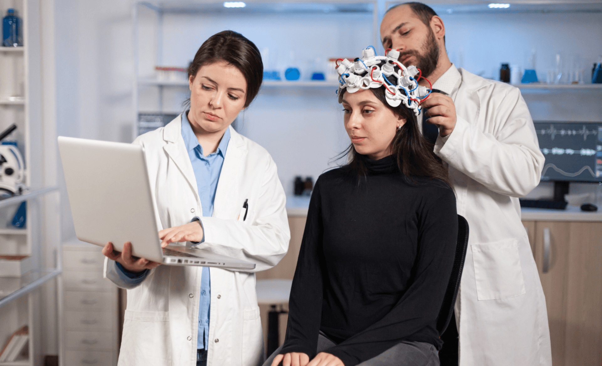 first neurofeedback session, how brain map is done